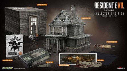 Resident Evil 7 - US-Collectors-Edition: Musikbox als Horrorhauses getarnt