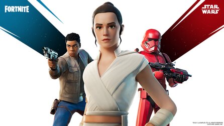 Fortnite trifft Star Wars 9: Rey + Finn jetzt als Skins verfügbar