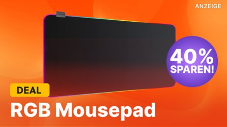 Bei Amazon bekommt ihr gerade das richtige RGB-Mauspad für eure Maus!