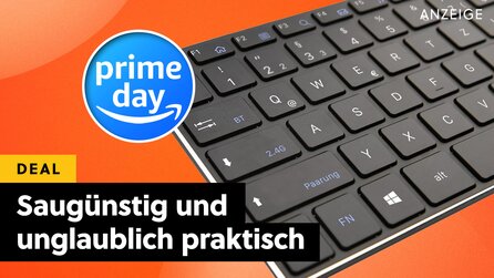 Das Schweizer Taschenmesser der Tastaturen: Was Logitech nicht mehr schafft, wird euch jetzt am Prime Day nachgeworfen