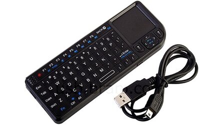 Rii Mini Wireless Keyboard - Mini-Tastatur mit Touchpad