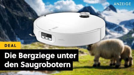 Wie viel Steigung schafft eine Ziege? Nur wenig mehr als dieser Saugroboter!