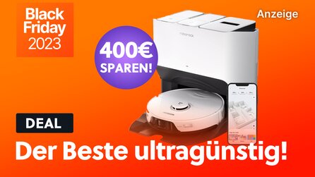 Roborock S8 Pro Ultra hammermäßig günstig: Der wohl beste Saugroboter der Welt ist im irren Black Friday-Angebot!