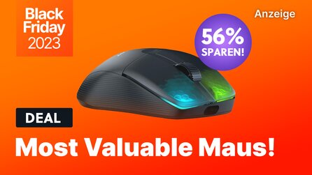 Wireless Gaming Maus mit 56% Rabatt im absoluten Preiskollaps: So günstig gab es diesen exzellenten Nager noch nie!