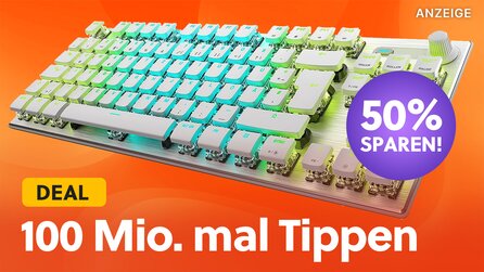 Preis? Halbiert! Top-Moderne Gaming-Tastatur im TKL-Design jetzt mit 50% Rabatt so günstig wie noch nie