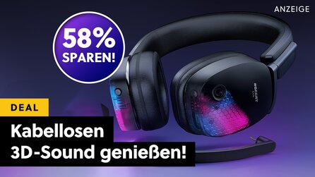 Eure Ohren werden es euch danken und euer Geldbeutel auch: Kabelloses Gaming-Headset jetzt mit fast 60% Rabatt bei Amazon!
