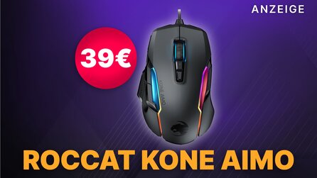 Gute und günstige Gaming-Maus für MMOs: Roccat Kone Aimo im Angebot