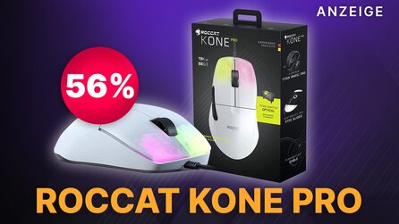 Roccat Gaming Maus mit 56% Rabatt - holt euch die Kone Pro bei Amazon im Angebot!