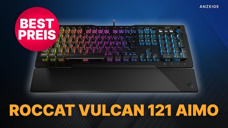 Roccat Vulcan 121: Starke Gaming-Tastatur zum neuen Bestpreis erhältlich