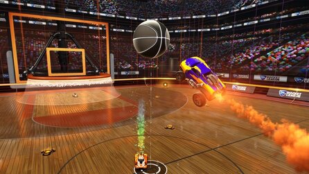 Rocket League - Basketball-Modus demnächst, erste Spielszenen