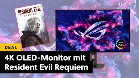 Der beste Zeitpunkt für einen 4K OLED-Monitor ist genau jetzt: Außerdem bekommt ihr eines der krassesten Spiele 2026 kostenlos dazu!