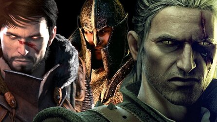 Rollenspiel-Vergleich 2011 - Dragon Age 2 vs. The Witcher 2 vs. Skyrim