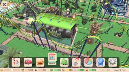 Rollercoaster Tycoon Adventures Deluxe - Screenshots zur Neuauflage des Achterbahnspiels