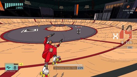 Rollerdrome - Screenshots zum Skate-Shooter