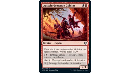 Magic: The Gathering - Dungeons + Dragons - Alle roten Karten