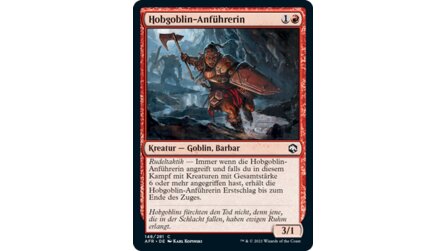 Magic: The Gathering - Dungeons + Dragons - Alle roten Karten