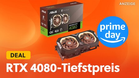 Amazon lässt es zum Schluss nochmal richtig knallen: ASUS RTX 4080 noch für kurze Zeit historisch günstig beim Prime Day