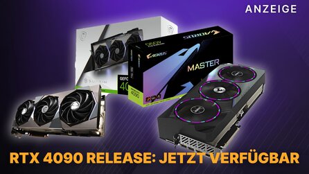 RTX 4090 Release: Verkauf startet jetzt, hier könnt ihr die ersten RTX 4000er kaufen