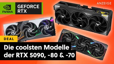ASUS, MSI + Gigabyte drehen durch! Diese Custom-Grafikkarten der RTX 5090, 5080 und 5070 finde ich gerade richtig spannend!