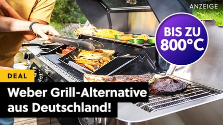 Weber-Grill kann einpacken: Diese Gasgrill-Alternative aus Schwaben ist gerade im Sale - und schafft 800°C!