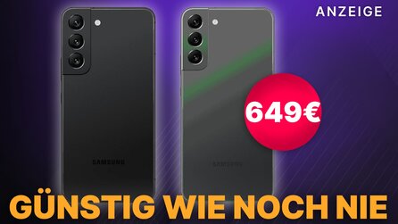 Günstig wie noch nie - Das Samsung Galaxy S22 könnt ihr euch gerade für nur 649€ schnappen