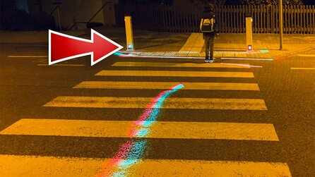 In Saarbrücken haben sie Zebrastreifen mit Sensoren ausgestattet: Es könnte die Zukunft für deutsche Straßen sein