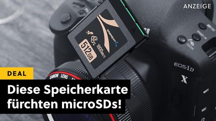 Wer noch mit microSDs filmt und fotografiert, sollte jetzt aufhorchen!