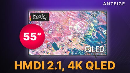 Satan hat ein Angebot für euch: 55 Zoll Samsung QLED 4K Smart TV mit HDMI 2.1 für die PS5 nur 666€