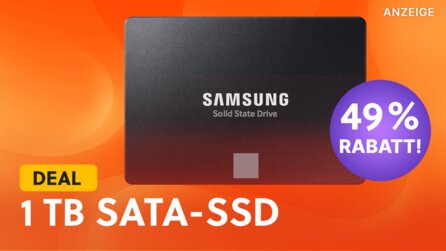 Schnappt euch jetzt eine günstige SATA SSD mit gleich 1 TB!