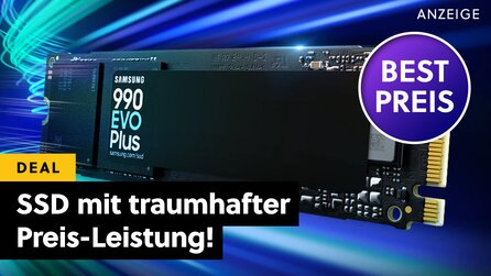 Samsung-SSD zum Black Friday gigagünstig: Absurd schneller Gaming-Speicher mit über 7.000 Megabyte pro Sekunde jetzt günstig wie nie!