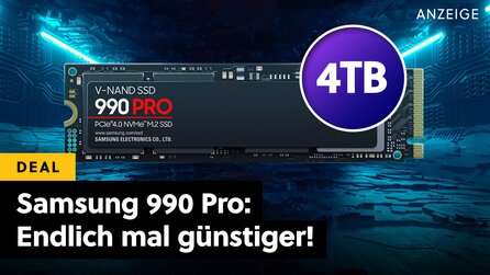 Die vielleicht beste 4TB SSD ist im Preisfall - doch es gibt eine noch schlauere Alternative als die Samsung 990 Pro!
