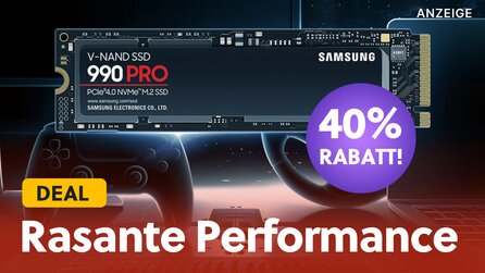 Die perfekte SSD für Starfield: Bei Amazon bekommt ihr die Samsung 990 PRO M.2 NVMe mit 40% Rabatt zum Bestpreis