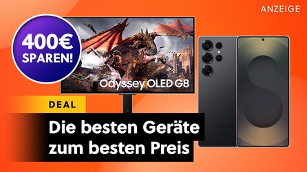 Die besten Samsung-Angebote: 4K OLED Gaming-Monitor mit 240 Hz, Galaxy S25 Ultra und Galaxy Watch 7 für kurze Zeit stark reduziert