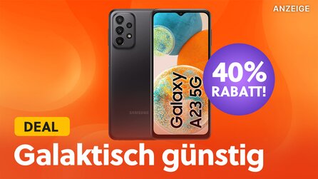 Ausnahme-Angebot: Samsung Galaxy A23 5G mit 120Hz-Display und Vierfach-Kamera jetzt deutlich unter 200€