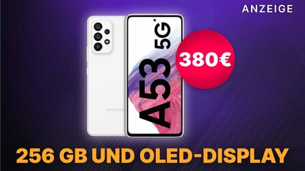 Samsung Galaxy A53: 5G-Handy nur noch für kurze Zeit besonders günstig bei Amazon