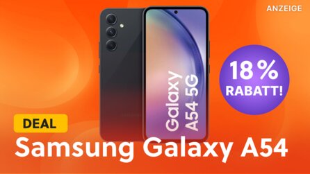 Erst 2023 erschienen, jetzt im Angebot: Holt euch das Galaxy A54 günstig!