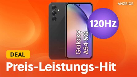 Das Preis-Leistungs-Handy schlechthin: Samsung Galaxy A54 mit 5G + 120Hz-Display unverschämt günstig bei Amazon