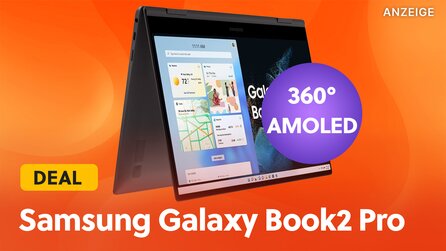 650€ Rabatt auf Samsung Galaxy Convertible Laptop mit Intel i7 + 360° AMOLED-Display im Tiefstpreis-Angebot
