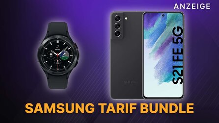 Samsung Galaxy S21 FE: Im O2-Tarif bekommt ihr die Galaxy Watch4 gratis dazu