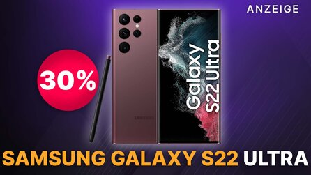 Samsung Galaxy S22 Ultra: Fast 400€ Rabatt auf das 5G Handy mit 120Hz Display im Amazon Angebot