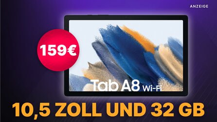 Ideal fürs Home Office: Samsung Galaxy Tab A8 nur heute für 159€ bei Saturn
