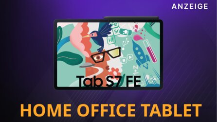 Gaming und Homeoffice, egal wo ihr seid: Das Galaxy Tab S7 FE ist gerade günstig!