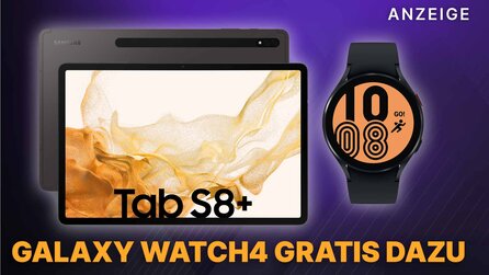 Samsung Galaxy Tab S8+: Premium-Tablet jetzt mit gratis Smartwatch im Angebot sichern