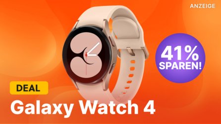 Mit der Samsung Galaxy Watch 4 könnt ihr derzeit heftig sparen und bekommt nach wie vor ein starkes Modell!