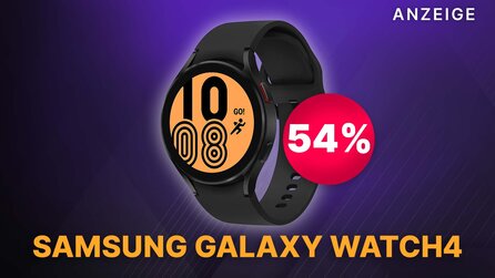 Die Fitness-Smartwatch schlechthin: Samsung Galaxy Watch4 jetzt mit 54% Rabatt zum Tiefstpreis bei Amazon