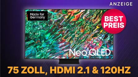 75 Zoll Samsung Neo QLED 4K TV zum neuen Tiefstpreis: Der alte wurde um mehr als 200€ unterboten!