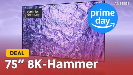Gigantischer 8K QLED TV mit 75 Zoll günstiger als jemals zuvor: Dieser Samsung Neo QLED 8K ist im Prime Day-Angebot!