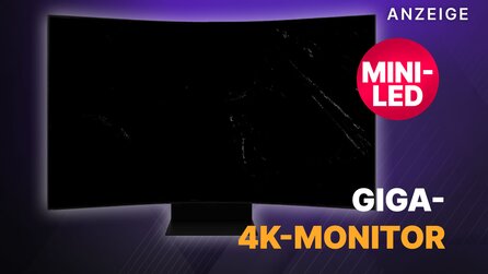 Dieser Monitor ist so riesig, er könnte auch ein Vordach sein - und Amazon hat ihn jetzt 900€ reduziert!