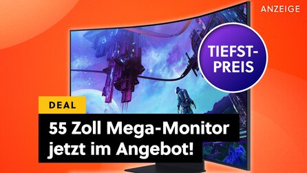 Gigantomanischer 4K-Gaming-Monitor: Kennt ihr schon dieses Flaggschiff? Das Bild ist schon heftig, die Größe und Form noch heftiger!