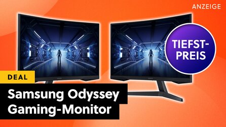 Riesiger Samsung Gaming-Monitor zum winzigen Preis: Odyssey G5 mit hoher Bildwiederholrate + WQHD